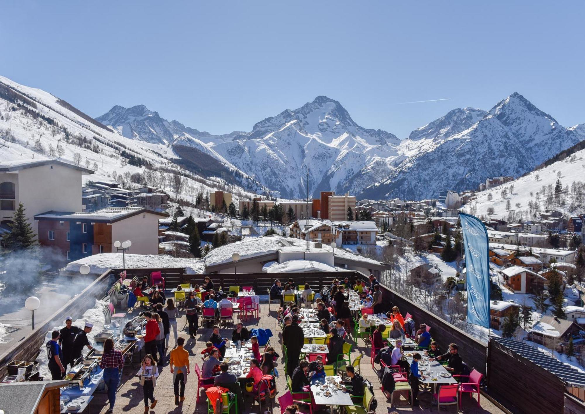 Villages Clubs Du Soleil - Les 2 Alpes Les Deux Alpes Exterior foto